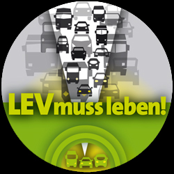 "LEV muss leben!" Bürgerinitiative für eine große Autobahntunnel-Lösung / Leverkusen